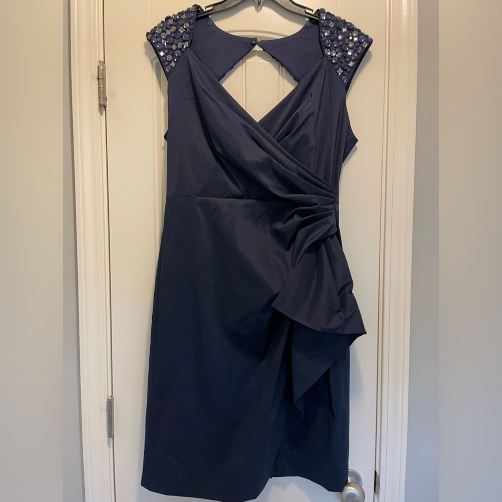 Maggy London, Size 12, Navy Blue Formal Women's Dress